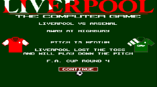 Screenshot Thumbnail / Media File 1 for Liverpool FC (1992)(Grandslam)(Disk 1 of 2)[cr Cynix]